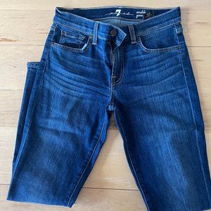 7 For All Mankind Gwenevere Ankle Jeans ~ Size 27